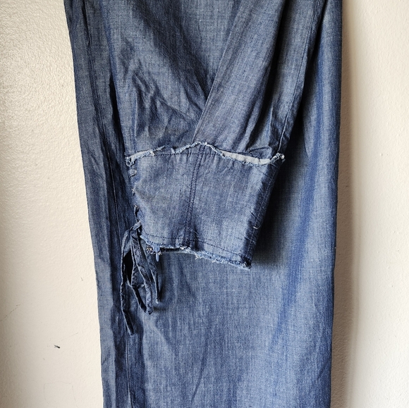 Do + B Wide Leg Lace Up Pants - Picture 5 of 5
